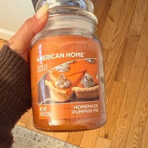 Yankee Candle American Home Pumpkin Pie Jar